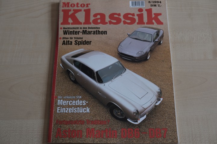 Deckblatt Motor Klassik (03/1994)